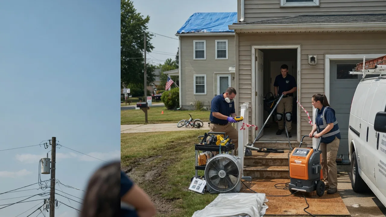 Water Damage Repair in Hall, NY near me